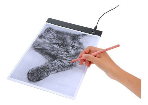 Tablero De Dibujo Dibujo Dibujo Luz Arte A4 Led