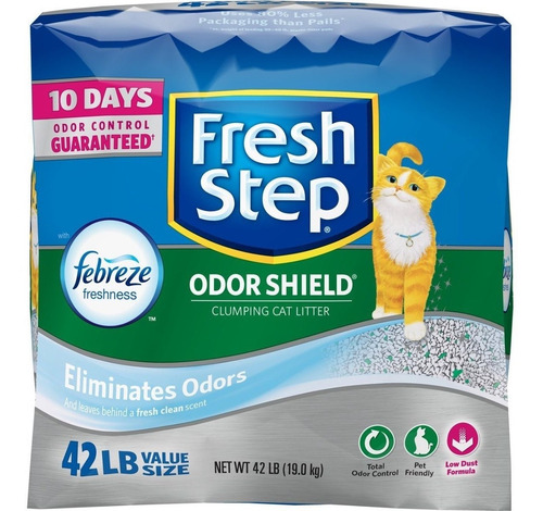 Arena Gatos Fresh Step 19k42l Febreze 10dianolor