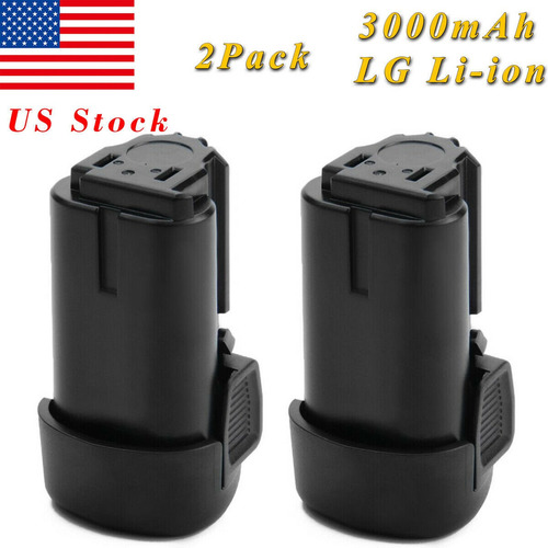 Set De 2 Baterías 3000mah 12v Li-ion Para Black & Decker