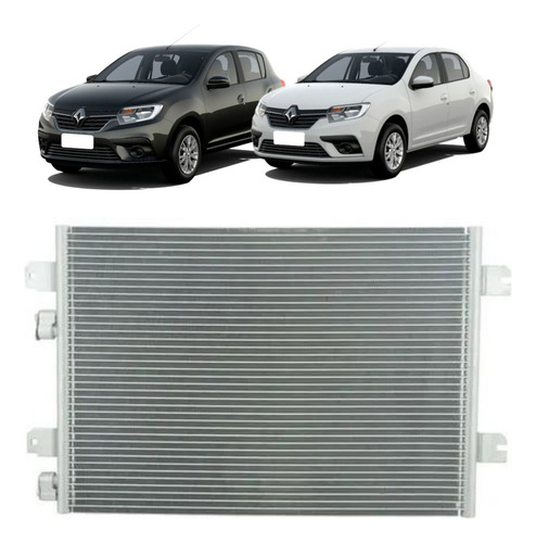Condensador Renault Logan Sandero 1.6 16v Cambio Automatico