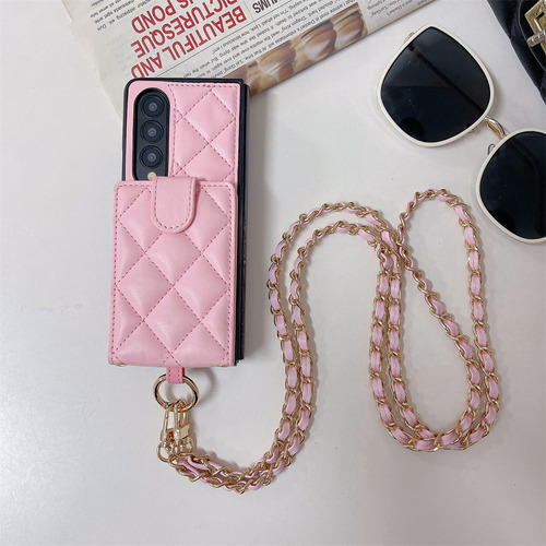 Funda De Cuero De Lujo For Samsung Galaxy Z Fold 5 4 3 Fold