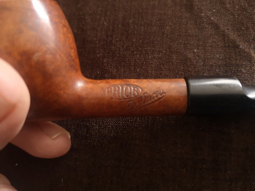 2b Antigua Pipa De Madera Nosprior Deluxe Perfecto Estado