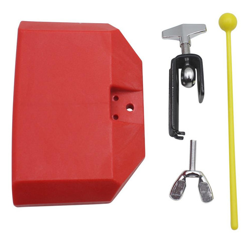 2pcs Instrumentos De Percussão De Sino De Vaca De Plástico