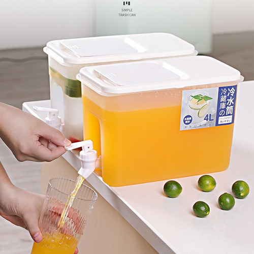 Jarra De Agua For Bebidas De 4 Litros For Jarra, Sin Bpa,