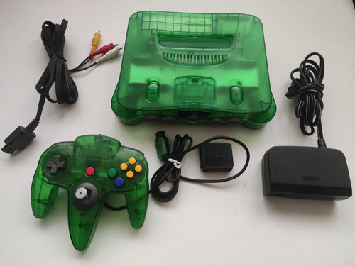 N64 Nintendo 64 Nus-001 100% Genuina Edicion Jungle +control