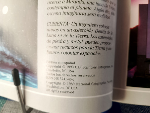 Exploración Del Sistema Solar / National Geographic 1993 (Usado)