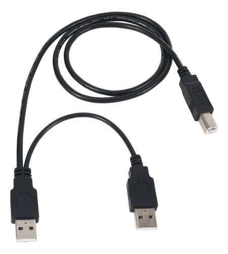 Para Cable Usb 2.0 Doble Macho A Estándar B Macho Y De 80 .