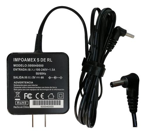 Cargador Lenovo Ideapad Miix 310-10icr 80sg001fus 5v 4a