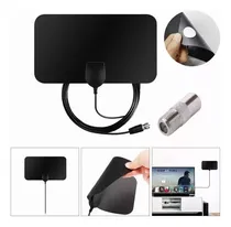 Comprar Antena De Tv Digital, 4k 1080p Antena De Tv, Antena Interior Para Tv Con Amplificadores De Señal, Recepción Hasta 50 Millas, Para Dvb-t Digital Y Señales De Tv Analógicas-cable Coaxial Premium De 12ft
