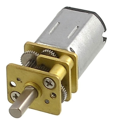 Motor De Reducción De Velocidad Cc 12 V 0.06a 80 Rpm 5 Kg.cm