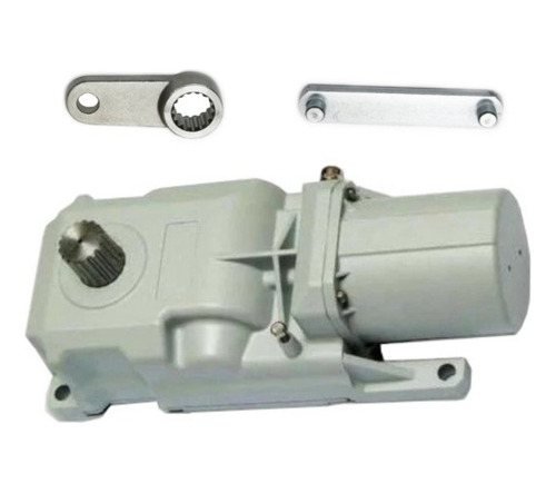 2 Pz Motor Abatible Subterraneo 500k 3.5m Genius Roller-24v Frecuencia 433.92
