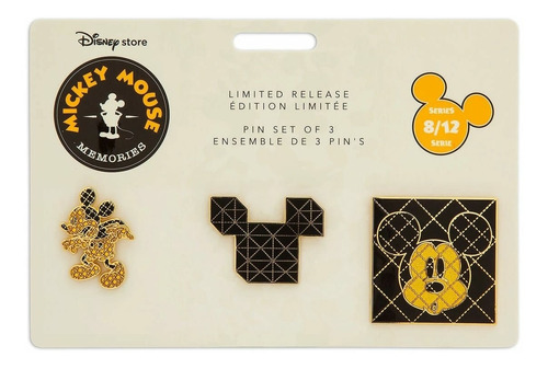 Disney Mickey Mouse Memories Set De Pines Agosto (8 De 12)