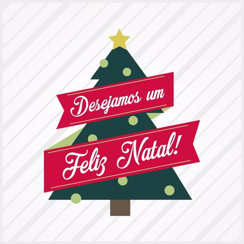 Adesivo Vitrine Natal Feliz Árvore + Aplicador Grátis