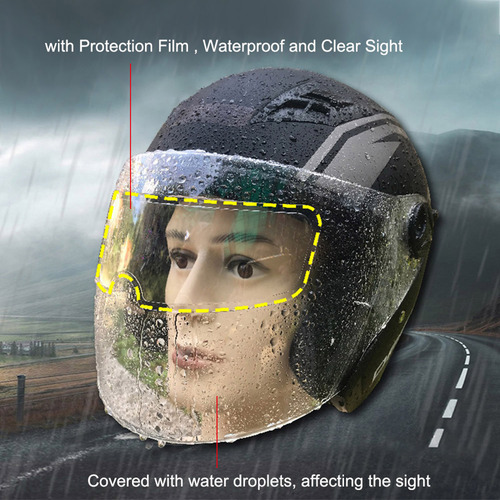Película Antivaho Universal Para Viseras De Cascos De Bicicl