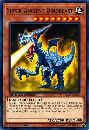 Yugioh! Super-ancient Dinobeast - Ss03-ena08