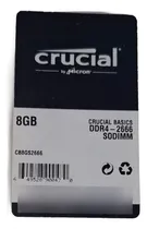 Comprar Memoria Ram Crucial 8gb Ddr4-2666 Sodimm