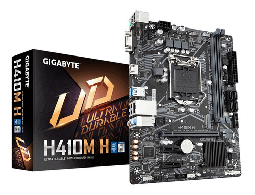 Imagen 3 de 5 de Mainboard Gigabyte H410mh 10ma Gen Lga1200 Ddr4 M.2 Hdmi Vga
