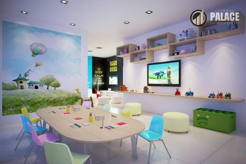Apartamento Com 3 Dormitórios À Venda, 132 M² Por R$ 765.000,00 - Canto Do Forte - Praia Grande/sp - Ap2726
