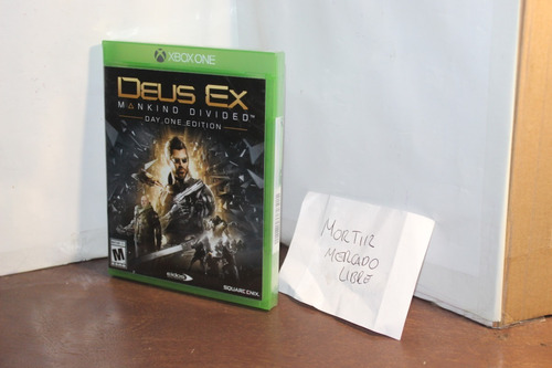 Set Videojuegos Físicos Xbox One Deus Ex Mankin + Doom 