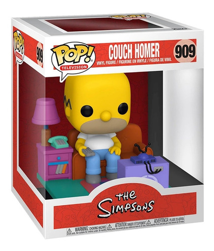Homer Sillon 909 Funko Pop Los Simpson Couch Bart Lisa Nuevo