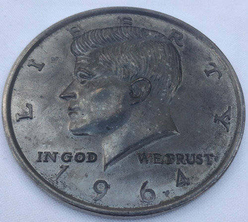 Medalla Jumbo 1964 7.6cm De Diametro