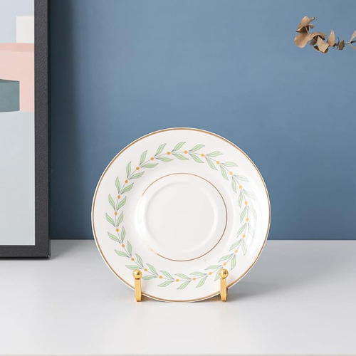 Gold Display Easel Stands For Plates & Photos, 15cm