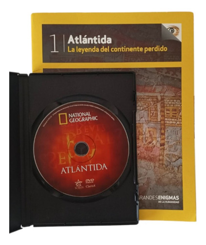 Revista Y Dvd- Atlántida: La Leyenda Del Continente Perdido (Usado)