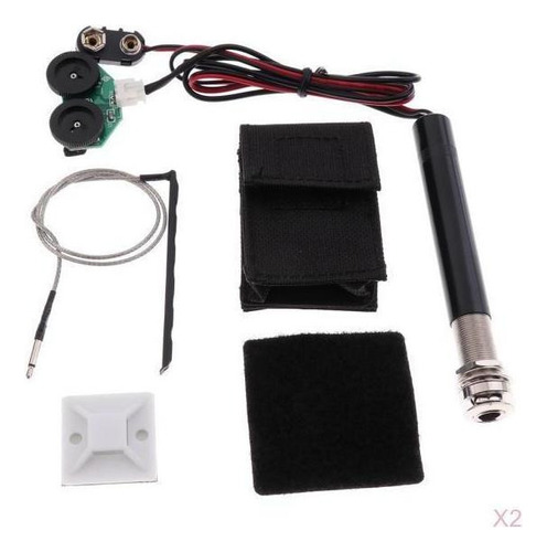 Pastilla De Preamplificador Active Endpin Jack Con 2 Juegos