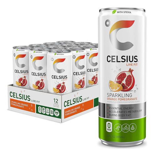 Bebida Energizante Suplemento Celsius - mL a $103