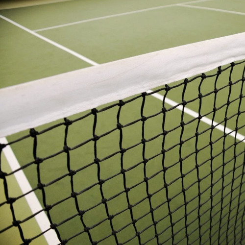 Imagen 2 de 6 de Red Tenis 4.mm Profesional Reglamentaria Cable Tensor 6.mm
