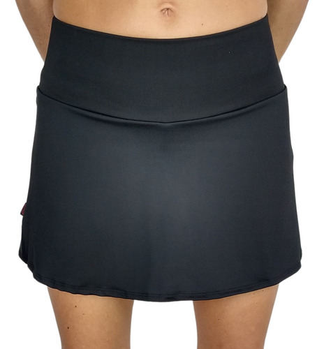 Calza Corta C Pollera Short Jz Evasé Polisap Lycra Adulto