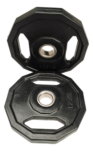 Disco Recubierto Caucho Get Fit! Mancuerna 1,25 Kg