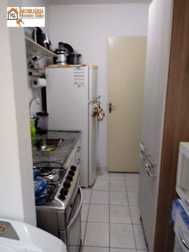 Imagem 4 de 8 de Apartamento Com 2 Dormitórios À Venda, 51 M² Por R$ 189.000,00 - Parque Uirapuru - Guarulhos/sp - Ap1779