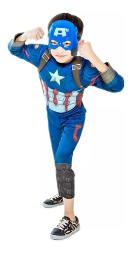 Disfraz Capitán América De Niño