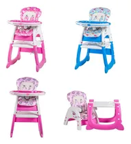 Comprar Silla De Comer 3 2 Y 1 Para Bebe (niño Y Niña)ebaby 3 En 1 Color Azul , Naranja , Lila , Rosado Silla Carpeta 3 En 1