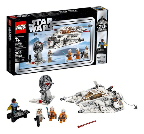 Vehículo LEGO Star Wars Snowspeeder, edición de 20 años 75259