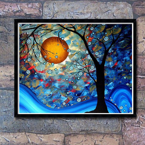 Egoodn 5d Pintura Diamante Kit Taladro Completo Cuentas Redo