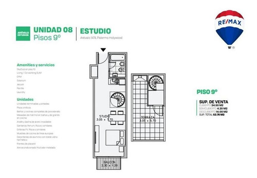 Imagen 20 de 25 de Emprendimiento Balcón Palermo Departamentos Apto