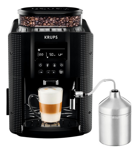 Cafetera Súper Automática Krups Essential (oferta Julio 25) Negro