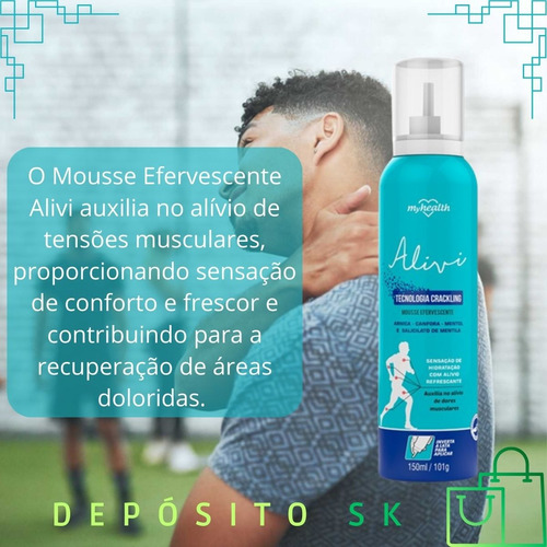 Alivi Mousse Efervescente Crackling 150ml My Health