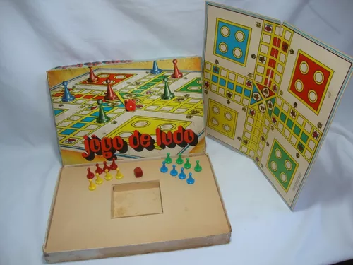 jogo de ludo estrela antigo