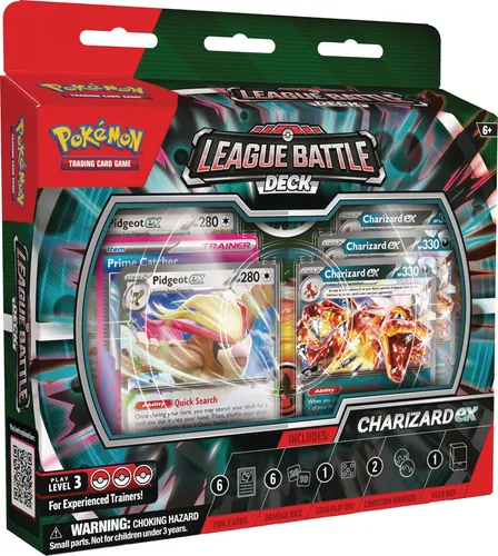 comprar Juego De Cartas Coleccionables Pokémon Charizard Ex League B