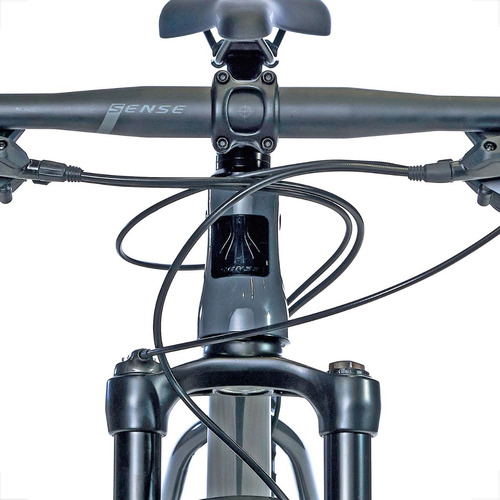 Bicicleta Aro 29 Sense React Sport 2025 Freio Hidráulico 2x8 Cor Grafite Tamanho Do Quadro S 15 [ 156 - 170cm