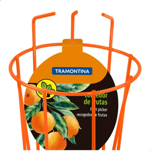 Colhedor Apanhador De Fruta Metálico Tam 12 Tramontina
