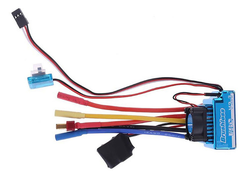 120a Sensored Brushless Speed Controller Esc Para 1/8 1/10