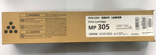 Toner Ricoh Aficio Mp305 Spf/mp 305spf Cartucho Original