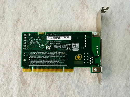 Placa E1 Digium Te122 Pci, Asterisk, Voip, Centrales Ip