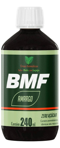 Bmf Amargo Suplemento Alimentar Natural 240ml Sabor Menta