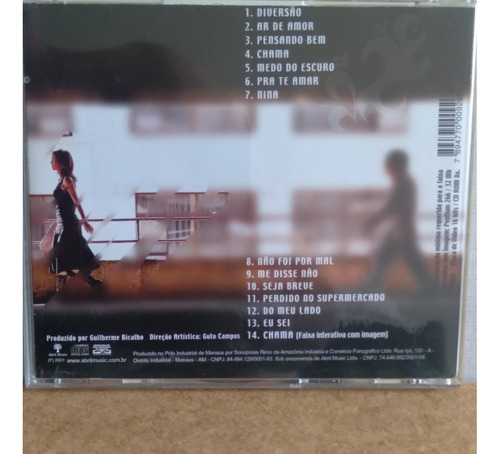Cd Nila Branco Parte 2 Faixa Interativa Tema Novela