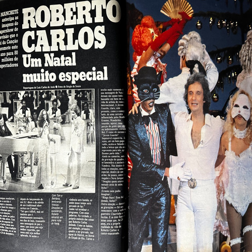 Manchete Bethânia Roberto Carlos Miss Flamengo Kennedy Zizi (Usado)